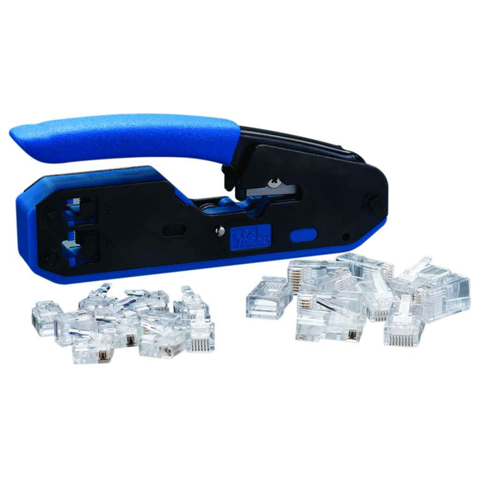 IDEAL Industries 33-396 Data/Voice Modular Plug Crimp Tool Kit