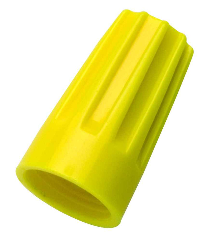 IDEAL Industries 30-074J Wire-Nut® Wire Connector, Model 74B® Yellow, Jar of 175