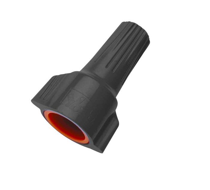 IDEAL Industries 30-1361 WeatherProof Wire Connector, Model 61® Gray/Org, Box of 1,000