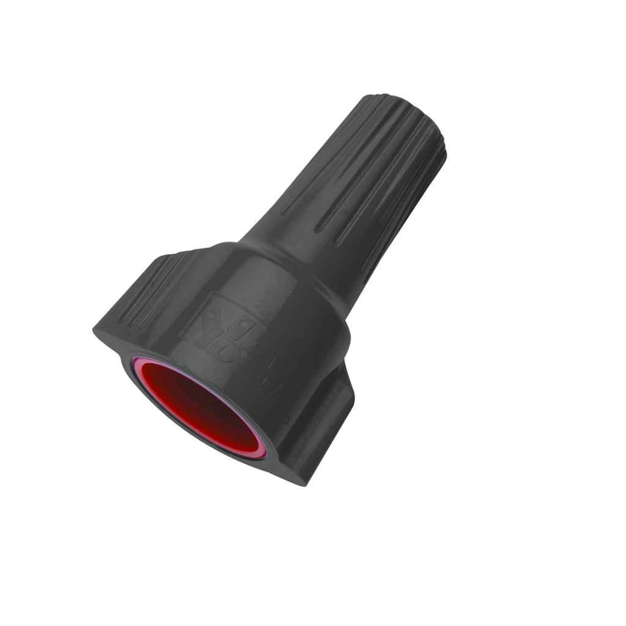 IDEAL Industries 30-1362 WeatherProof Wire Connector, Model 62® Gray/Red, Box of 1,000