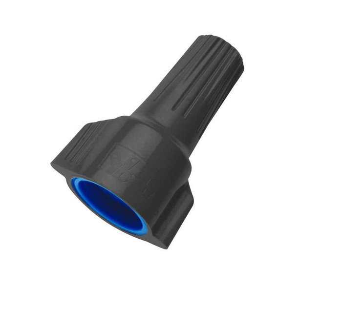 IDEAL Industries 30-1363 WeatherProof Wire Connector, Model 63®, Gray/Dk Blue, Bx 1,000