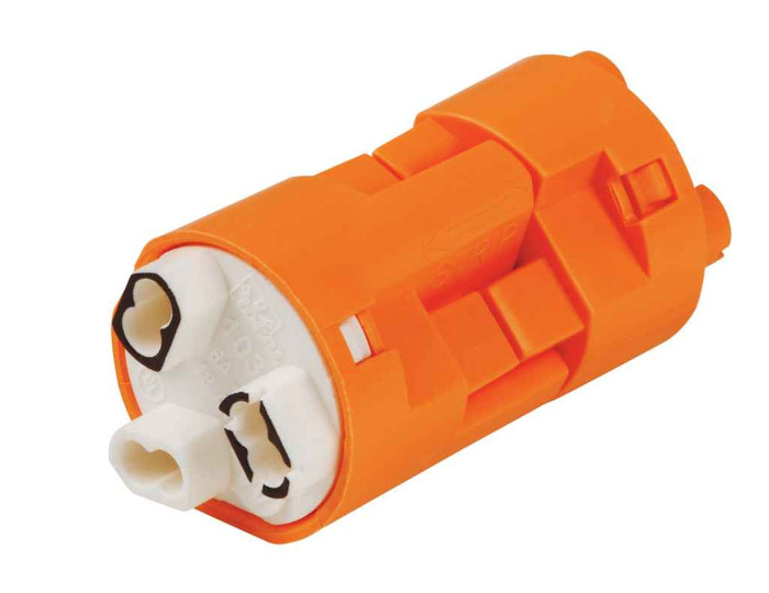 IDEAL Industries 30-353XJ PowerPlug® Luminaire Disconnect, Model 103X, 3-Wire, Jar of 100
