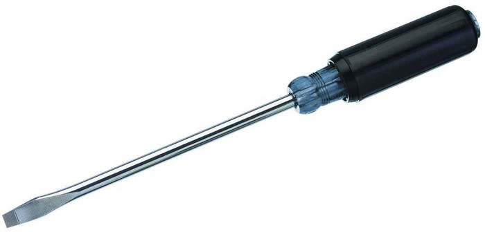IDEAL Industries 35-168 HD Keystone Tip Screwdriver, 3/8" x 8", Round Shank