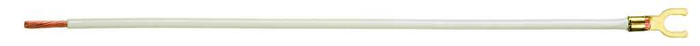IDEAL Industries 30-3570 Non-Grounding Stranded Wire Pigtail w/#10 Fork/Strip End, Box of 1,000
