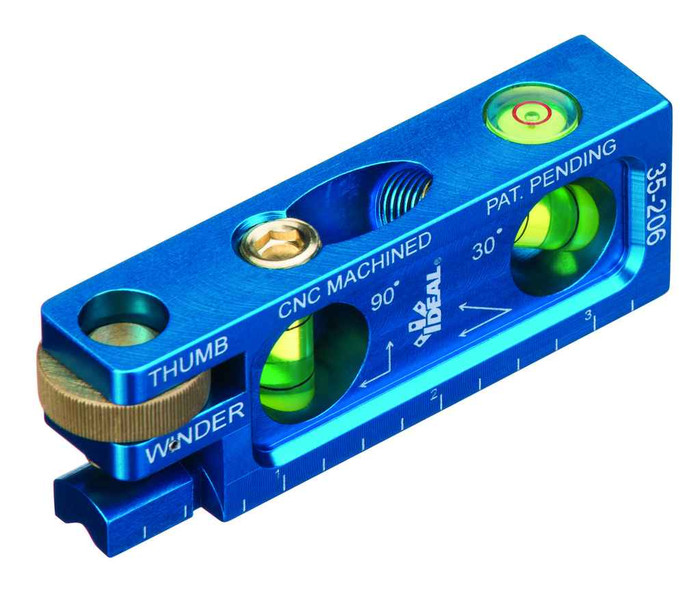 IDEAL Industries 35-206 Electrician Level 2+Vial w/Jaw