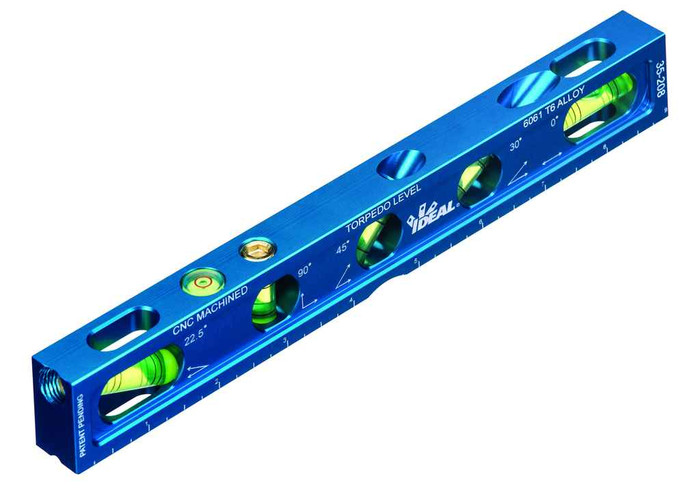 IDEAL Industries 35-208 Electrician Level 5+Vial Torpedo