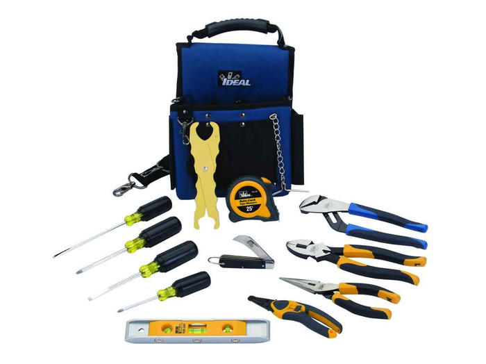 IDEAL Industries 35-790 Journeyman Electrician's Kit, 13-Piece IDEAL Industries 35-790 Journeyman Electrician's Kit, 13-Piece