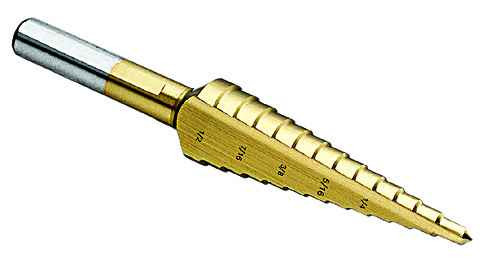 IDEAL Industries 35-511 Step Drill, 1/8" - 1/2"