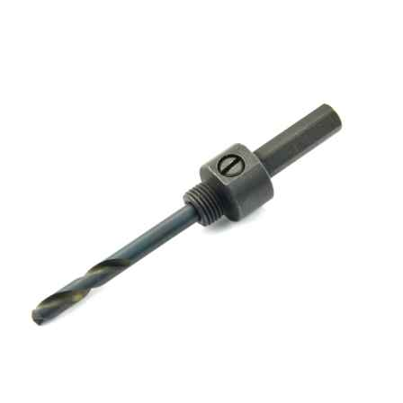 Ideal Industries Bi-Metal Hole Saw Arbor with 3/8" Hex Shank - Professional Tool-Free Design