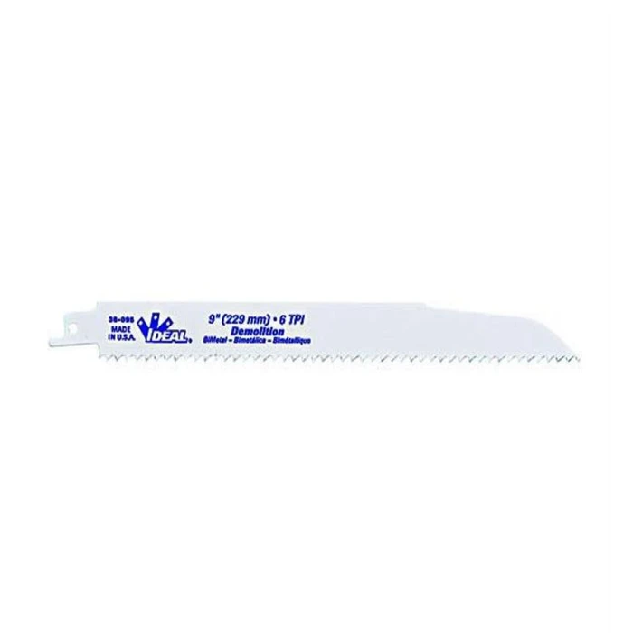 IDEAL Industries 36-096 Recip. Blade, Demolition 9 x 7/8 x .062, 10 TPI