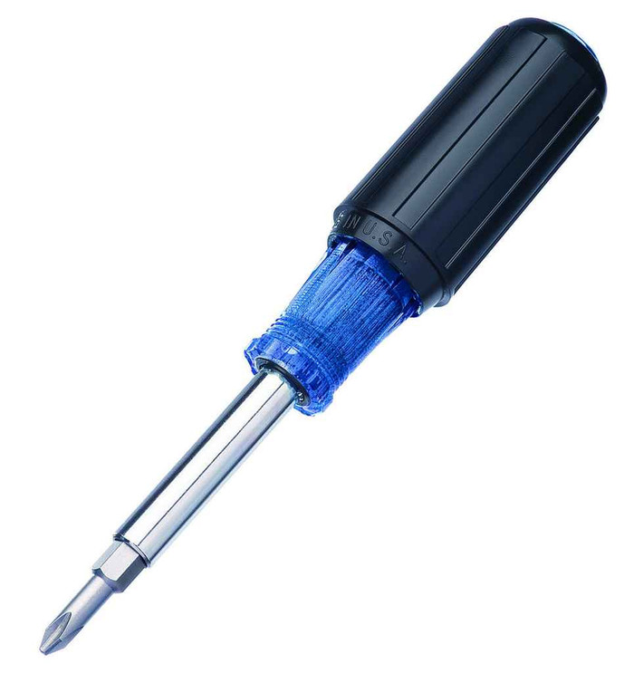 IDEAL Industries 35-949 6-in-1 Multi-Bit Screwdriver and Nut Driver
