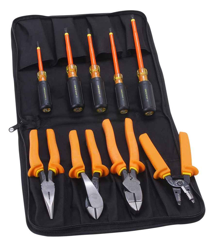 IDEAL Industries 35-9108 9-Piece Insulated Tool Kit w/Case