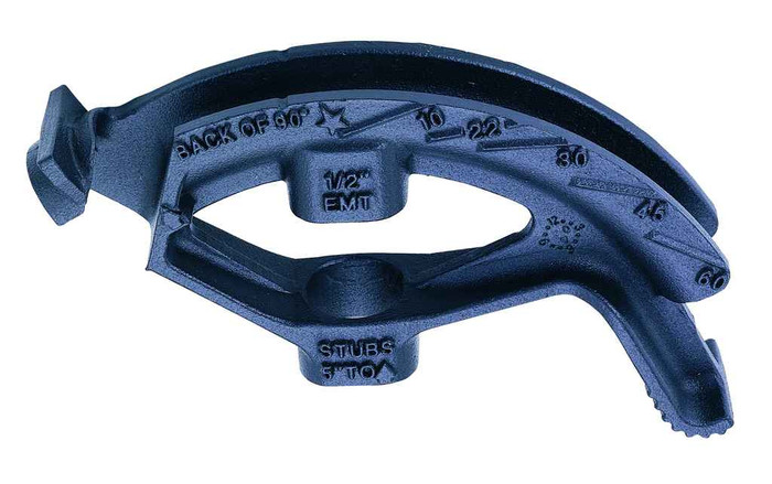 IDEAL Industries 74-001 Ductile Iron Bender Head, 1/2" EMT