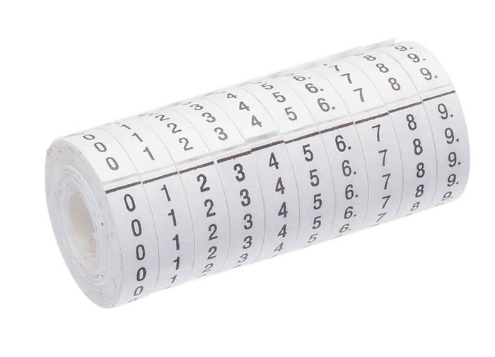 IDEAL Industries 42-399 Wire Marker Refill Rolls, w/Legends 0-9