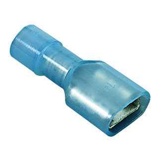 IDEAL Industries 84-9781 Nylon Fully-Insulated Female Disconnect, 16-14 AWG, Box of 1,000