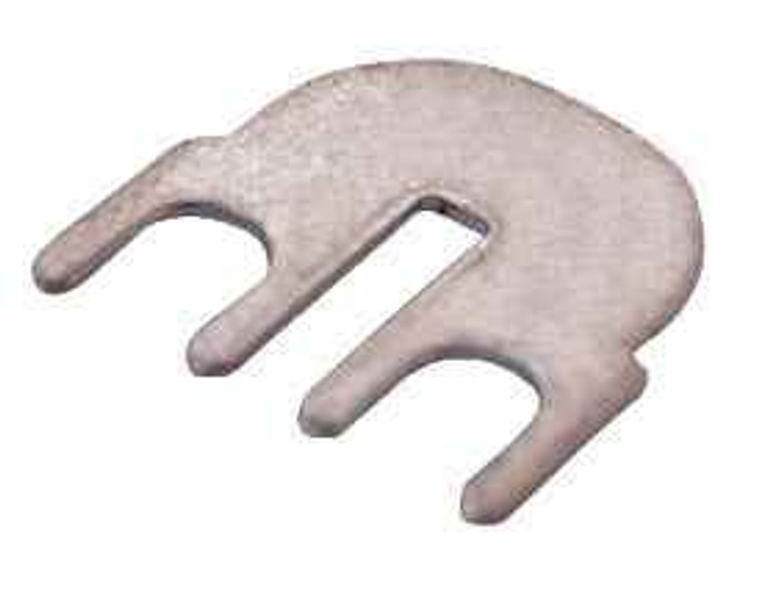 IDEAL Industries 89-430 Terminal Strip Jumper for use with 89-400 Series Terminal Strips, Flat Slip-On, Box of 100
