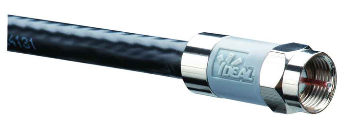 IDEAL Industries 85-168 TLC™ RG-6 F Tool-less Compression Connector -50 pk