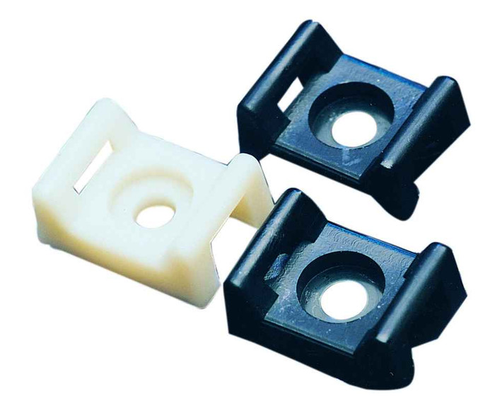 IDEAL Industries B-8-50MT-9-C Cable Tie, Screw Mount, 8" 50 lb., Natural, 100/pack