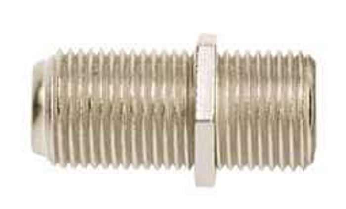 IDEAL Industries 85-071 1GHz F-Type Female-to-Female Coax Splice Adapter -2 pk
