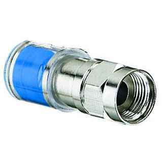 IDEAL Industries 89-044 OmniConn™ RG-6 F Compression Connector -50 pk, 100 Pack