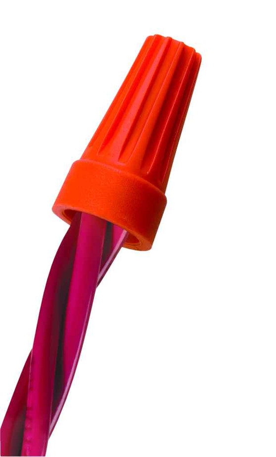 IDEAL Industries WT3-SK WireTwist™ Wire Connector, Model WT3 Orange, Barrel of 50,000