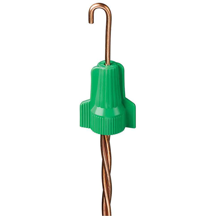 IDEAL Industries WGR-1 WingTwist® Grounding Connector, Model WGR Green, Box of 50