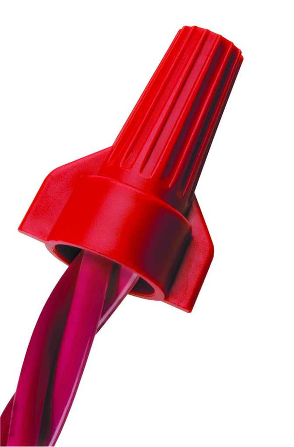 IDEAL Industries WT52-1 WingTwist® Wire Connector, Model WT52 Red, Box of 100