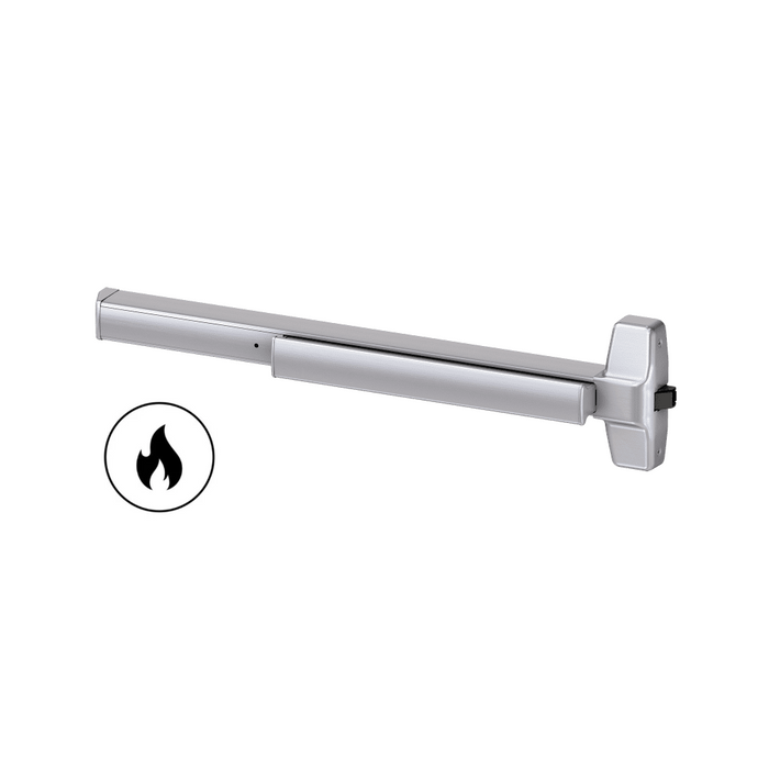 Von Duprin 78 Series - Fire Rated 4 ft Grade 1 Wide Stile Pushpad Rim Exit Device