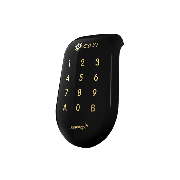 CDVI Americas SOLARKPB Prox Reader + Keypad/Wiegand/125khz/Black