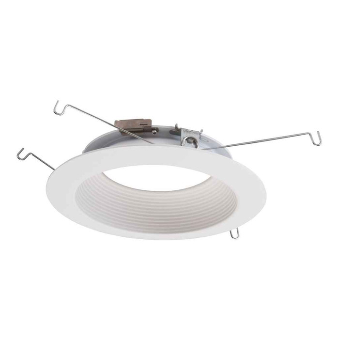 Halo 596WB 5" Trim, Shallow White Baffle, White Trim