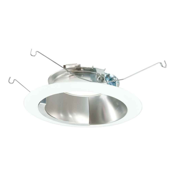 Halo 695WW 6" Wall Wash Trim, Specular Clear, Repostionable Kick Reflector