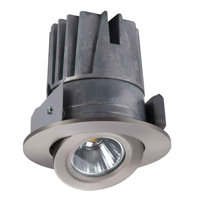 Halo ELG406930SN 4" LED Satin Nickel Gimbal Trim / Light Engine, 3000K, for H457 LED Housings - GEN2