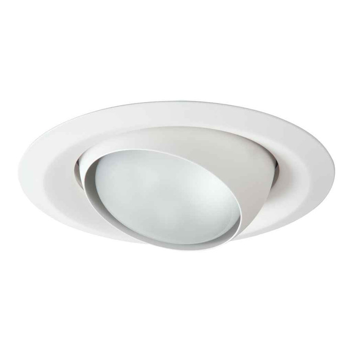 Halo 6130WH-ELL 6" Eyeball, Self-flangeWhite eyeball and trim