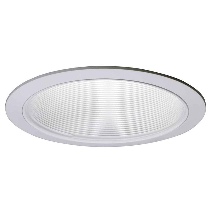 Halo 410W 6" Trim R40, PAR38 Baffle White Trim with White Baffle