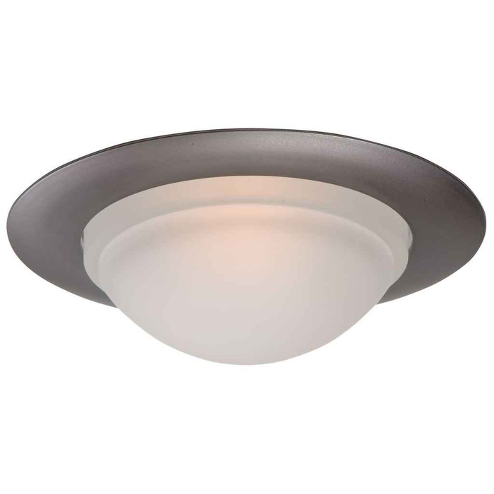 Halo 172TBZS 6" Trim Showerlight with Dome Lens and Reflector - Socket Supporting Wet Location & Air-tite Listed Tuscan Bronze Trim with Frosted Glass Dome