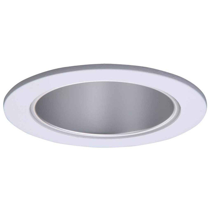 Halo 999H 4" Trim Reflector Cone White Trim with Haze Reflector