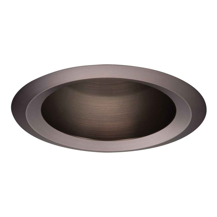 Halo 6120TBZ 6" Full Cone Tuscan Bronze Reflector, Tuscan Bronze Self-Flange Ring