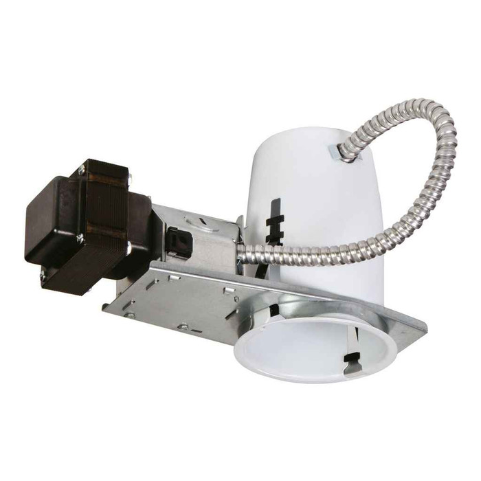 Halo H36LVRTAT277 3" Housing Non-IC Air-Tite Shallow Ceiling, 277V (Dual-Tap 120/277V) Transformer, Low Voltage, Remodel, MR16