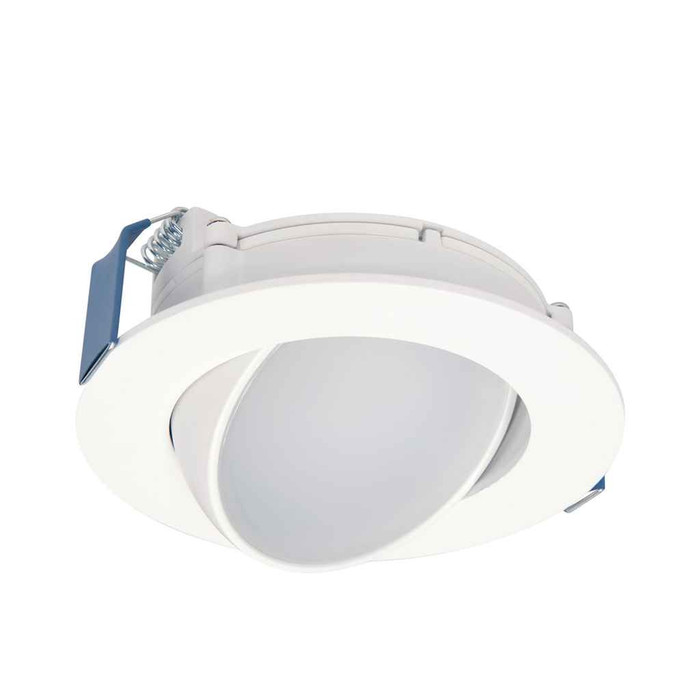 Halo HLA4STRMSN 4" square decorative overlay, satin nickel
