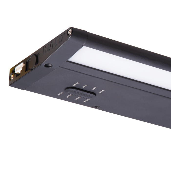 Halo HU30SCT09MB LED Undercabinet HU30, 9 inch, 4 CCT seleCCTable, Matte Black