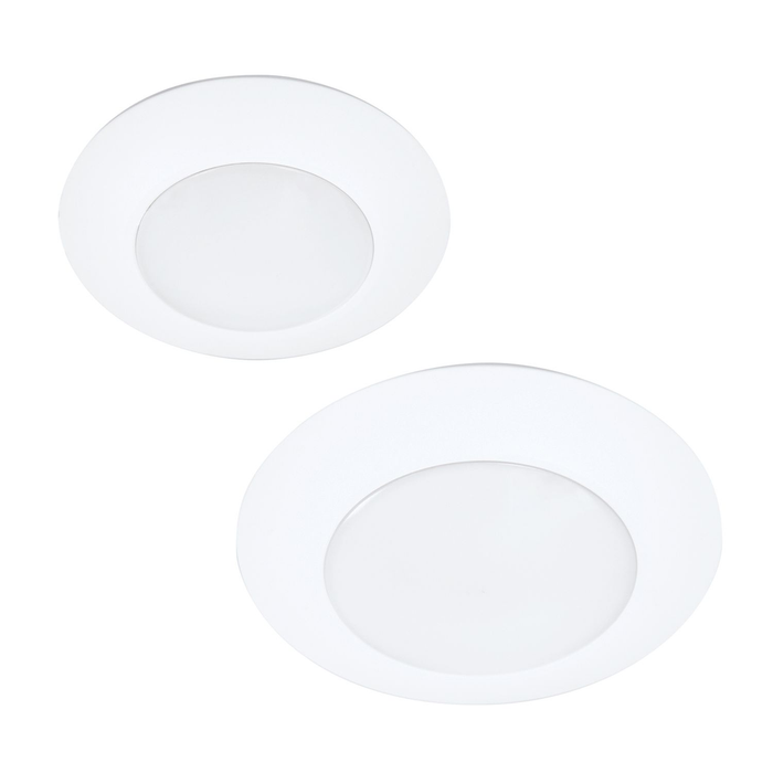 Halo HLCE4079401EWH-18P 4" Disk Light, 800 lumens, 4000K, 90 CRI, 120V, 60Hz, LE & TE Phase Cut 10% dimming, 18 pack
