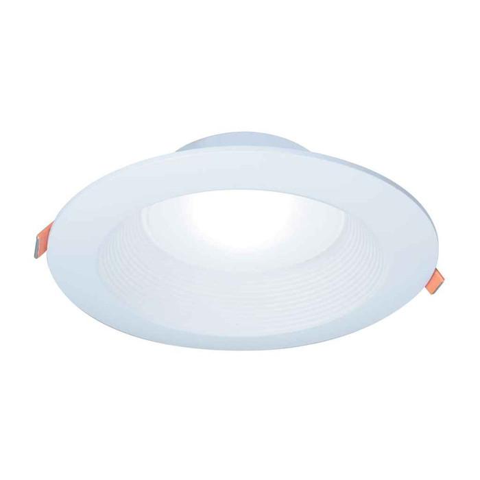 Halo LTC608FS5B 6-inch LT Series Baffle Canless LED Downlight, 750 lumens, 90+ CRI, selectable until 5000K, 120V 60Hz, Matte White