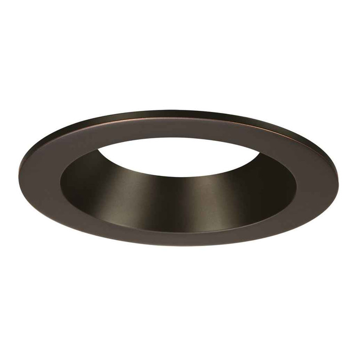 Halo TL3RORB 3.25" aperture conical reflector, open, self-flanged, oil rubbed bronze reflector and flange