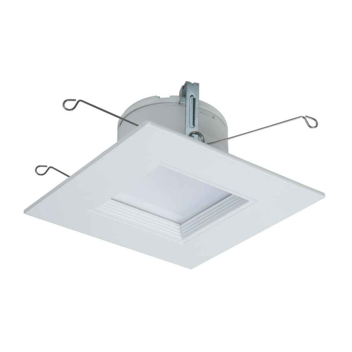 Halo RSQ5089351EMWWB 5" Square LED Retrofit Trim, 800 LM, 3500K, 90CRI