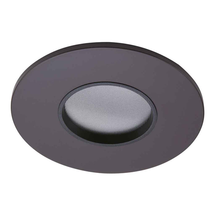 Halo TL43R2GGBBB 2" round lens pinhole ML4 trim, german bronze flange, black lens frame