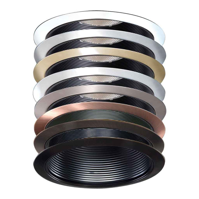 Halo TRM6MB Trim Ring, 6" Metal, Matte Black