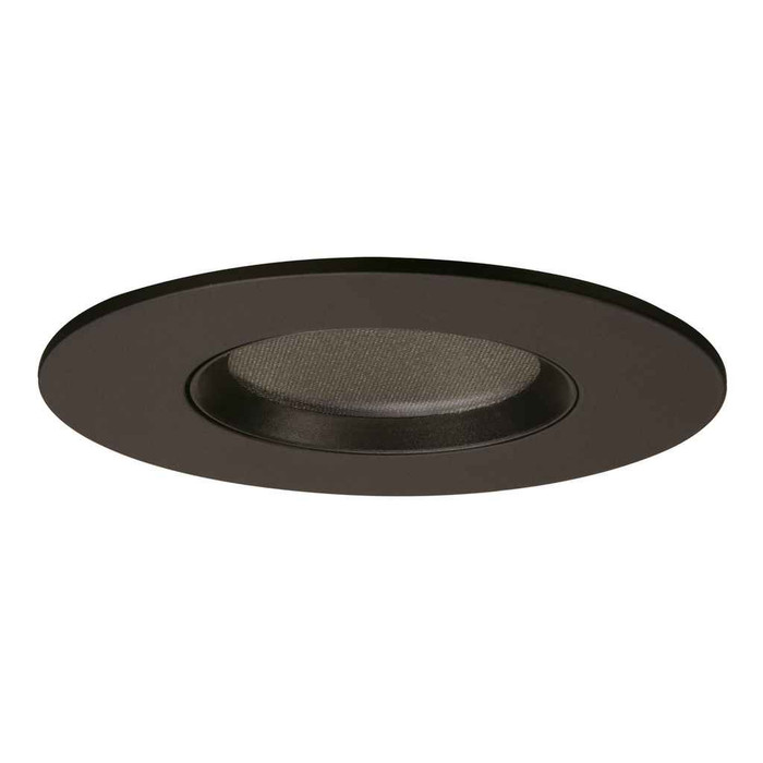 Halo TL3PIN2GMBBB 2.00" aperture pinhole w/prismatic lens oculus, open, self-flanged, matte black flange, black oculus