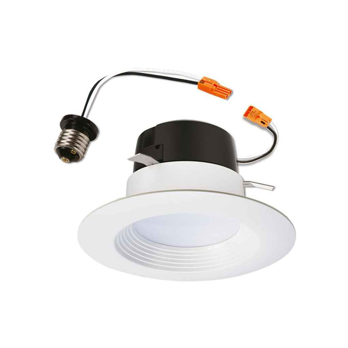 Halo LT460WH6950R 4" integrated LED trim, matte white, 600 lumen series, 90 CRI, 5000K, Recyclable
