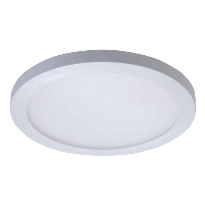Halo SMD6R69SWH 6" Round Surface Mount Downlight,600 Lumen Series,90CRI, 2700K - 5000K Field Selectable CCT,Matte White finish
