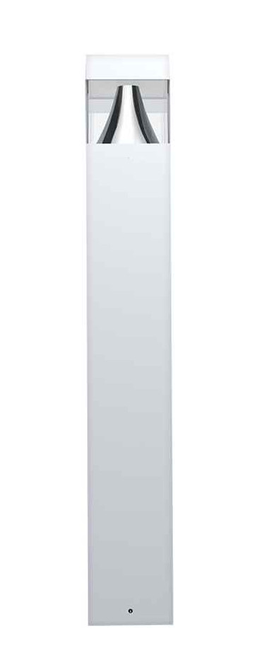 RAB B17SW BOLLARD B17 24/19/14W 5000K/4000K/3000K SQUARE WHITE